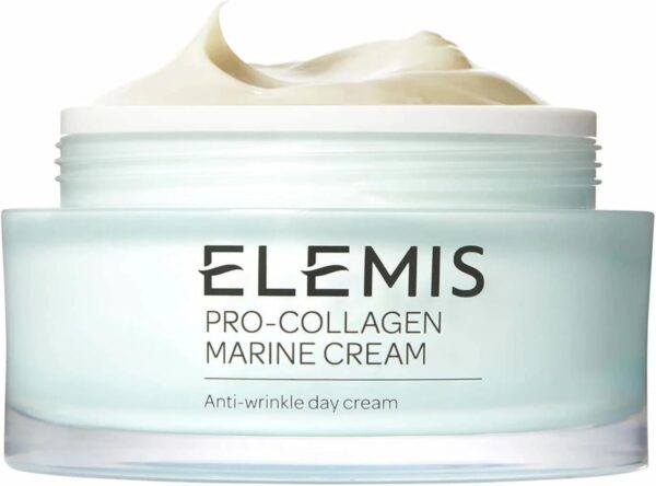 Elemis Pro-Colágeno Crema Marina, Hidratante Antiarrugas Diaria, Gel-crema Ultraligero, Alisa, Ilumina y Rejuvenece, Todo Tipo de Piel, 30 ml