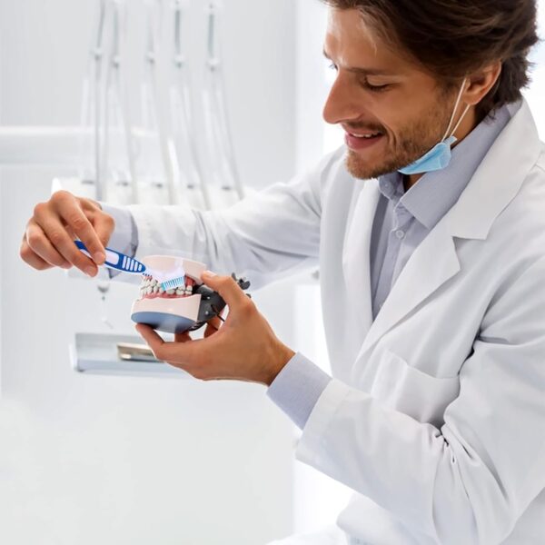 Caja de Almacenamiento para Dentaduras Postizas,Guador Caja de Baño para Dentadura Postiza Estuche para Cepillo de Dientes de Prótesis Caja de Ortodoncia con Postiza Cepillo Limpiador de Dentaduras - Image 6