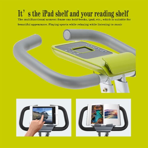 AMAZOM Bicicleta Estática Plegable con Resistencia Magnética Ajustable De 8 Niveles | La Bicicleta Estática Vertical Y Reclinada Es La Bicicleta De Entrenamiento Doméstico para Hombres - Image 5