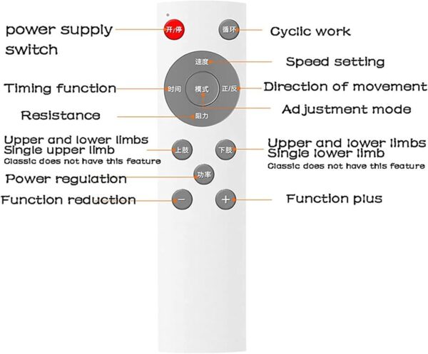 WPJQJWD Ejercitador De Pedal Eléctrico,Fitness Motorizado Eléctrico Mini Bicicleta Ejercicio/Pedal Ejercitador ​con Soporte Protector De Piernas Entrenador De Rehabilitación para Ancianos - Image 3