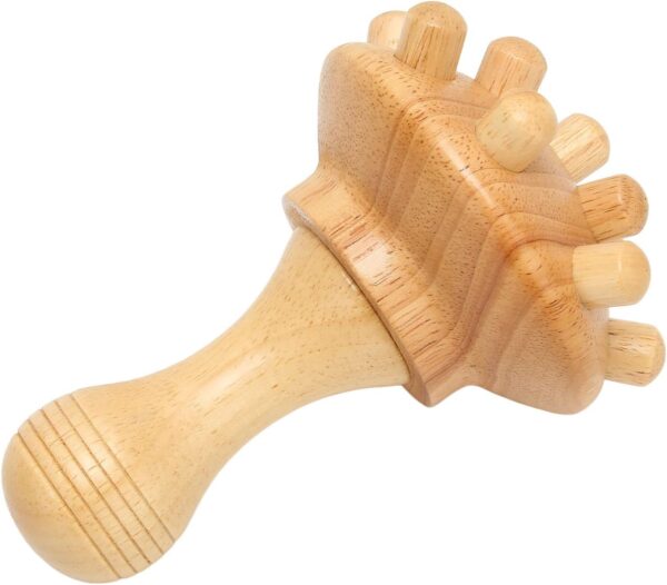 Bipily Herramientas De Masaje De Madera De Hongos, herramienta de masaje de punto de activación de tejido profundo Maderoterapia Kit Colombiana, herramienta de modelado de cuerpo de madera - Image 2