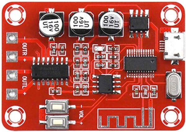 DollaTek 5Wx2 Bluetooth Lossless Decoder Receptor de Audio Módulo de Decodificación Mini Amplificadores de Potencia Sonido Altavoz para Cine en Casa - Image 2
