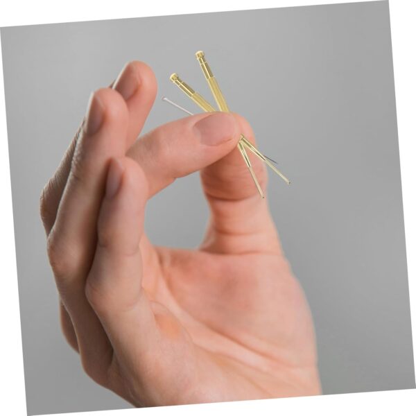 HAPINARY 2 Piezas de Reseñas de la pluma de sonda de punto de oído pluma de punto de acupresión sonda de punto de - Image 6