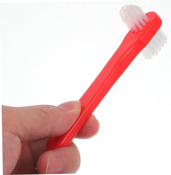 Healeved 4 Uds Cepillo De Falso Cepillo Limpiador De Dentaduras Herramientas De Limpieza Para Dentaduras Postizas Cepillo De Pequeño Cepillos De Para Dentaduras - Image 7