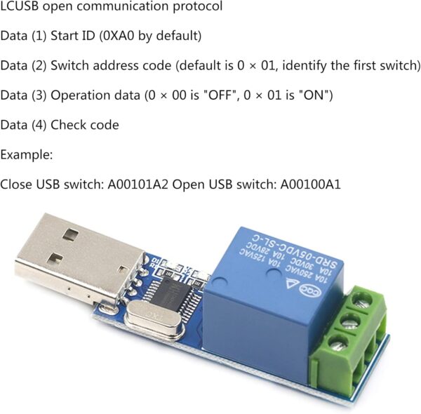 Limtula Módulo USB Tipo LCUS-1 Convertidor Electrónico PCB Interruptor Control Inteligente USB para Hogar Chip Microcontrolador Control Inteligente - Image 4