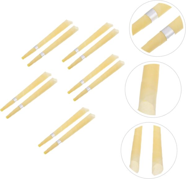 DOITOOL Natural 20 Piezas Palos De Aromaterapia Para El Oído Velas Naturales Para Los Oídos Prácticas Velas De Cera De Abeja Detergente Familiar Aleación De Zinc - Image 5