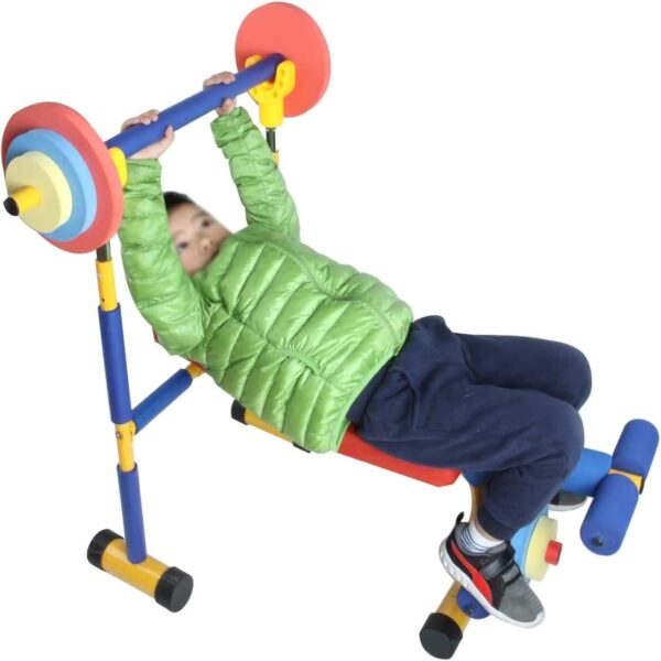 YFJBDKS Máquinas de Bicicletas de Ejercicio para niños, Entrenamiento Cardiovascular en Interiores para niños con Asiento Ajustable, Bicicleta estática Mini para niños