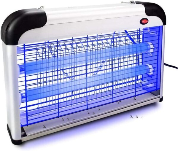 Trampa para Mosquitos Exterminador de Insectos electrónico Insecto Volador Repelente de Mosquitos Lámpara para Matar Mosquitos Eliminador de Interiores Trampas para Control de plagas de 20 W - Image 3