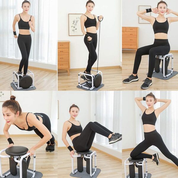 Pequeña caminadora elíptica caminadora multifunción máquina de Remo hogar Mini Escalera Paso a Paso Ejercicio Equipo de Fitness - Image 3