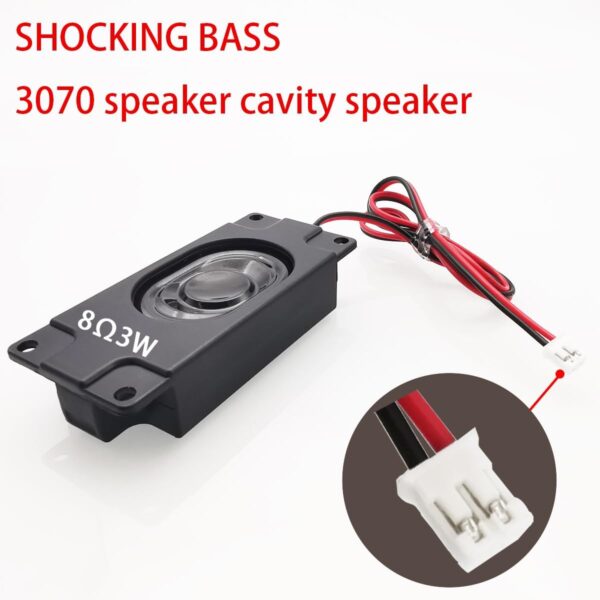 CTRICALVER Micro Altavoz, Pequeños Portátiles 3 vatios 8 ohmios, Altavoz magnético con Interfaz JST-PH2.0 de 2 Pines, para una Variedad de pequeños Productos electrónicos Inteligentes (2 Piezas) - Image 4