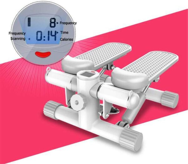 BCLGCF Mini Stepper para Ejercicio, Stepper Hidráulico, Portable Home Office Stepper Fitness Cardio Exercise Trainer, Equipo De Fitness Diseñado para Mujeres Y Hombres - Image 3