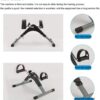 Ejercitador Portátil De Pedal De Bicicleta Estática para Entrenamiento De Piernas Y Brazos (Peddler De Ejercicio Completamente Ensamblado, No Se Requieren Herramientas) - Image 4