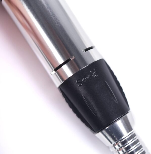 KADS Máquina de manicura eléctrica profesional con taladro de uñas, lima de pedicura, pulimento, forma de bolígrafo, acrílico, producto para el cuidado de los dedos de los pies (negro) - Image 4