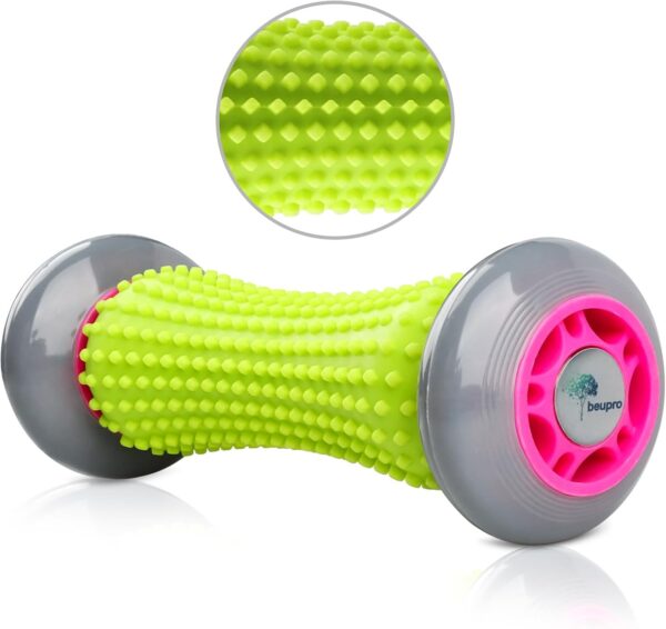 Beupro Rodillo para Masaje de Pies, Masajeador para fascitis plantar y el Dolor de Arco, Masajeador de Pies Músculo, Cervical, Espalda, Nalgas, Hombro, Brazos - Image 7