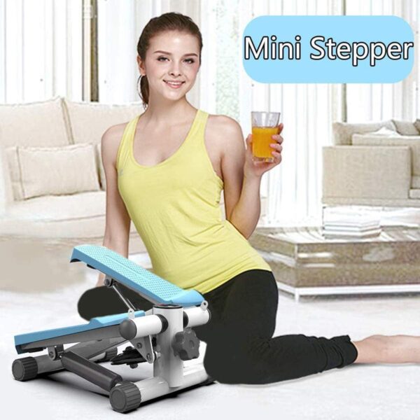 ZXLLAFT Mini Stepper Fitness Cardio Exercise Trainer Portable Stair Stepper Twisting Machine con Monitor LCD para Principiantes y Profesionales - Image 2