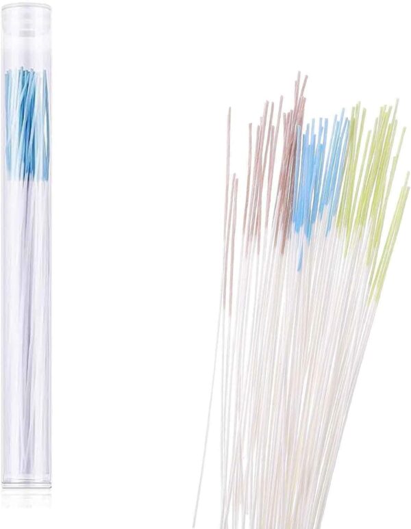 Eladcncmc Juego de 360 piezas de limpiador de agujeros de oído, línea de limpieza para aretes de niñas, herramienta de cuidado posterior perforada - Image 6