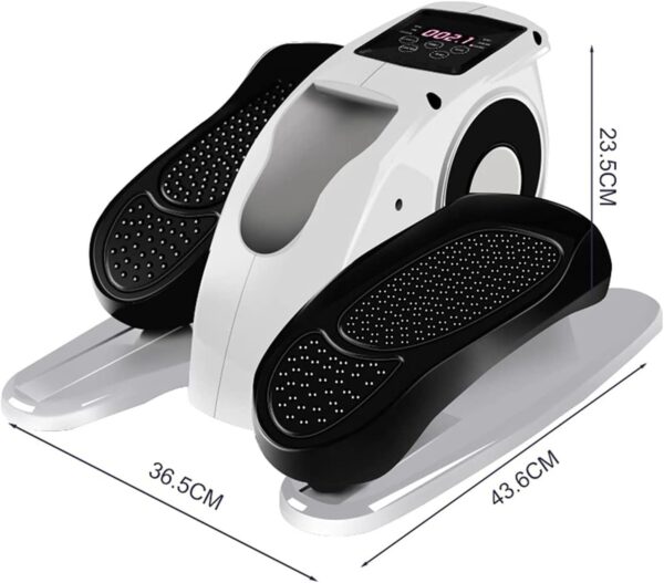 WPJQJWD Ejercitador de Pedal eléctrico para Ancianos, Mini Bicicleta estática con Soporte para protección de piernas Ejercitador de Pedal Eléctrico Ajustable Mini Entrenador Ejercicio - Image 6
