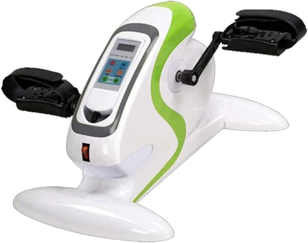 WPJQJWD Discapacitados Ejercitador De Pedal Eléctrico, Mini Bicicleta Ejercicio Ejercitador Pedal Eléctrico Bicicleta Eléctrica Motorizada Ejercicios Ancianos Entrenamiento De Pedal Eléctrico