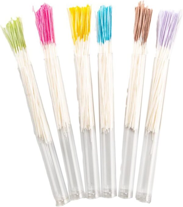 360 piezas de limpiador de agujeros de oído, línea de limpieza para el cuidado de la perforación de postes, herramienta de cuidado posterior de los aretes - Image 6