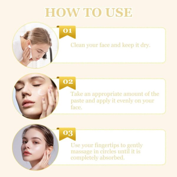 Fengyang® Beef Tallow Cream, Bálsamo De Sebo De Vacuno Y Miel, Crema De Sebo Para El Cuidado De La Piel, Hidratante Facial Con Sebo De Res Wrinkles Defense Para Mujeres - Image 5