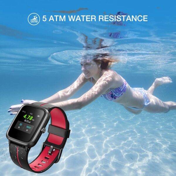 UMIDIGI Reloj Inteligente con GPS,Smartwatch Hombre Mujer Niños con Monitor de Frecuencia Cardíaca, Esfera Personalizada, 1.3" Pantalla Táctil Impermeable Reloj Deportivo para Android iOS - Image 5