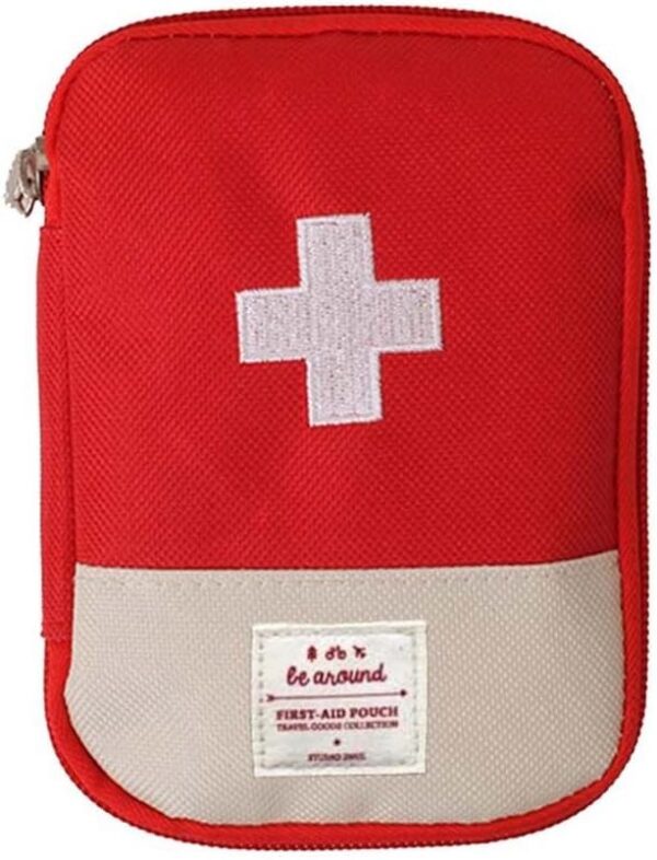 EQLEF Mini Vacío Botiquín de Primeros Auxilios, Bolsa de Medicina portátil Bolsa de medicamentos para Viajes al Aire Libre