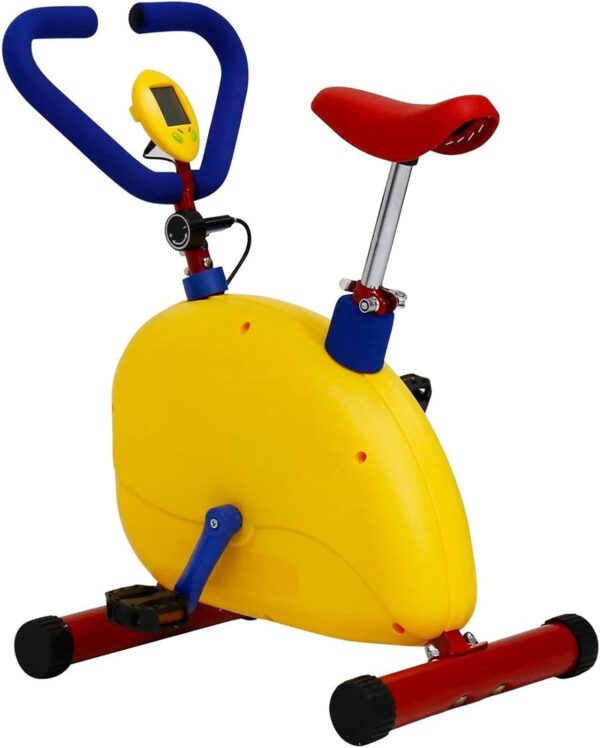 Bicicleta EstáTica para NiñOs Divertida Y Fitness, Juguete para Montar En Bicicleta EstáTica De Interior con Asiento Ajustable, para NiñOs Y NiñAs De 3 A 8 AñOs