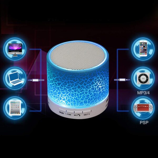 Queen.Y Inalámbrico BT Altavoz Portátil Mini Altavoz Subwoofer USB Reproductor de Música Soporte Impermeable U-Disk Tarjeta TF - Image 3