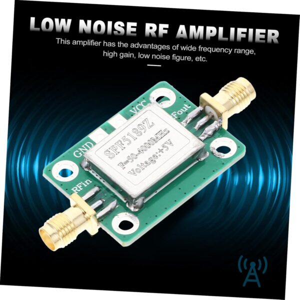 Hemobllo módulo Amplificador Receptor de señal Amplificador de radiofrecuencia de bajo Ruido Amplificador Lineal Plástico Green - Image 2