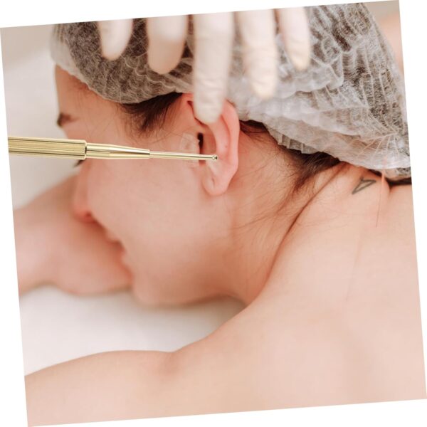 Healeved 4 Piezas detector auricular tripe portàtils masajeador facial herramientas de corporal sonda de pinta corporal bolígrafo sonda de oído inoxidable - Image 6