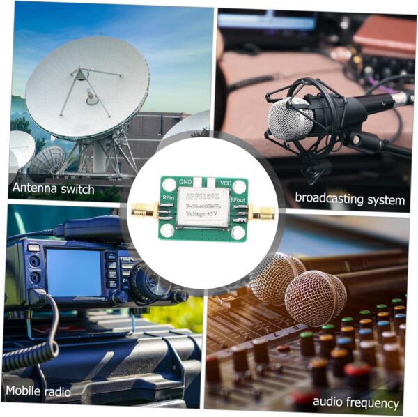 Hemobllo módulo Amplificador Receptor de señal Amplificador de radiofrecuencia de bajo Ruido Amplificador Lineal Plástico Green - Image 9