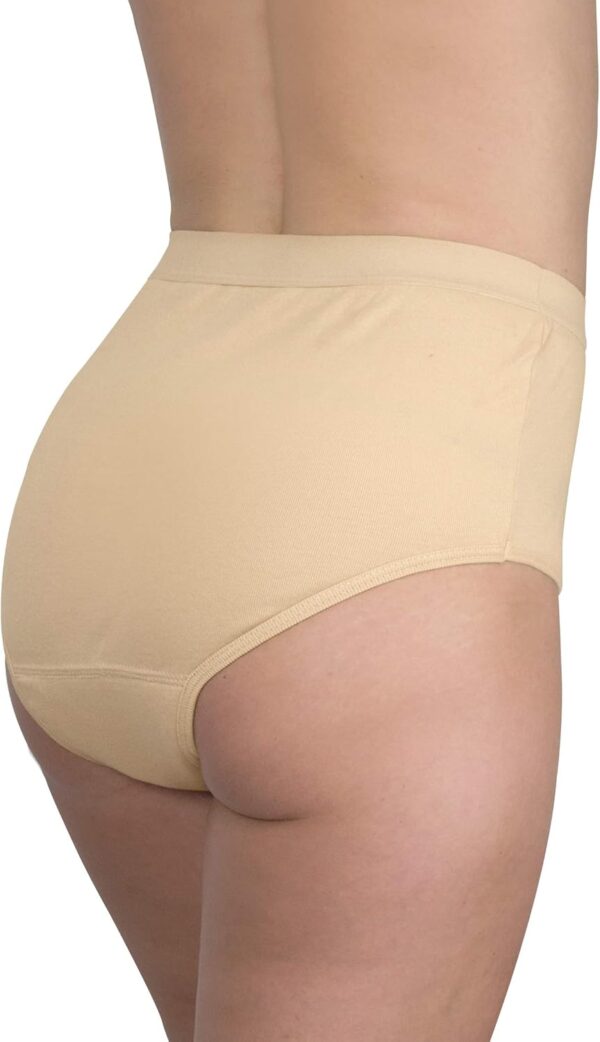 Hydas Calzoncillo protector lavable para incontinencia con almohadilla de succión integrada, talla 50/52, color beige - Image 2
