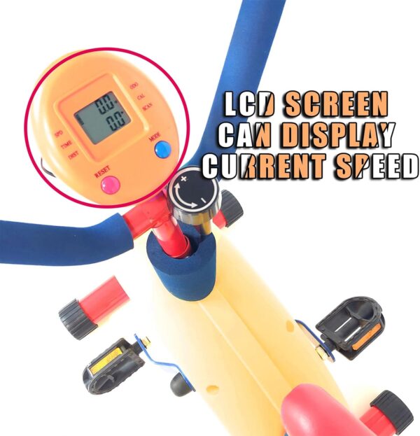 YFJBDKS Bicicleta de Ejercicio para niños - Ciclo estático Divertido y de Fitness para Interiores con Asiento Ajustable, Equipo de Entrenamiento para niños y niñas - Image 2