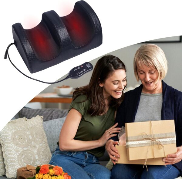 Masaje de pies Shiatsu Calefacción,5 modos y 3 intensidades de alfombra eléctrica de masaje,Foot Massage Pad Reducción de la Fatiga Promoviendo la Circulación de Sangre, Masajeador de Pies (Tipo B) - Image 8