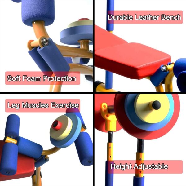 YFJBDKS Máquinas de Bicicletas de Ejercicio para niños, Entrenamiento Cardiovascular en Interiores para niños con Asiento Ajustable, Bicicleta estática Mini para niños - Image 6