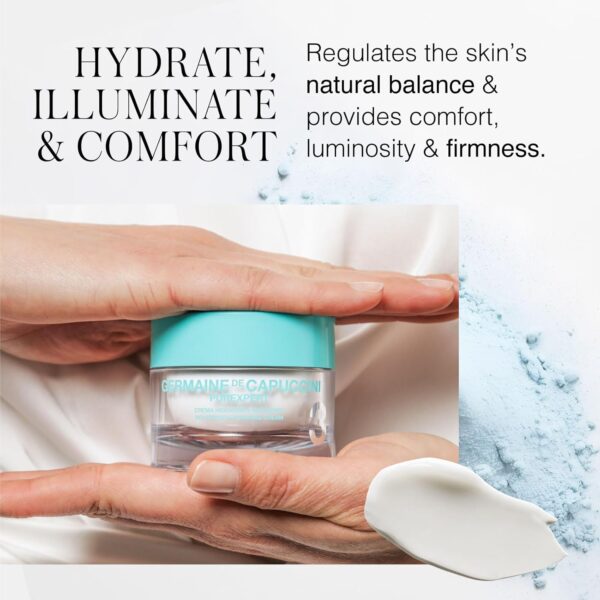 Germaine de Capuccini - Purexpert | Crema Hidratante No-Stress - Crema de cara hidratante - luminosidad y tersura natural - Pieles normales y mixtas jóvenes - Acné - 50 ml - Image 5