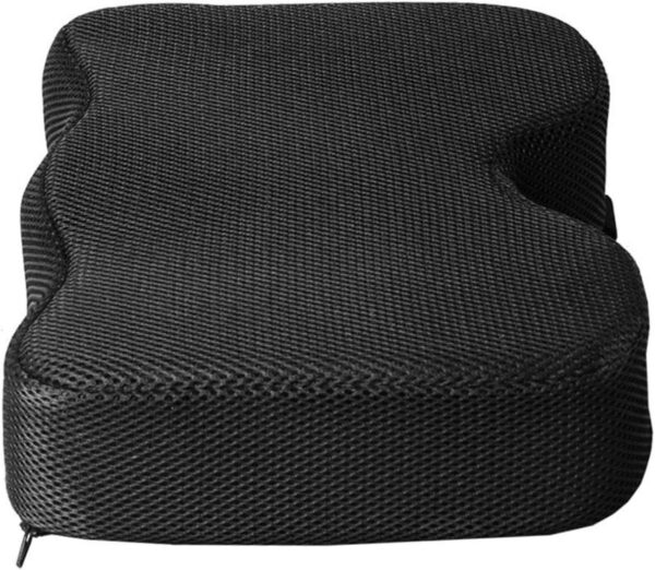 Kanu - Cojín de asiento de alto rendimiento para máquina de remo con espuma viscoelástica más gruesa, cubierta lavable y correa - Funciona también muy bien con bicicletas de ejercicio estacionarias - Image 7