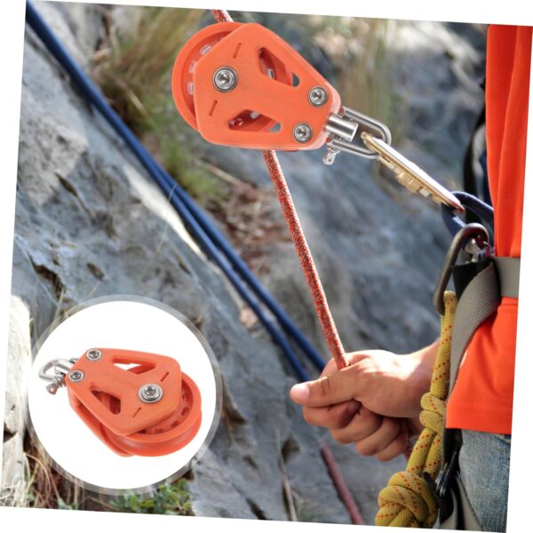 BESPORTBLE 5 Uds Elevación De Polea De Vela Polea De Velero Polipasto Bloque De Polea De Velero Broches De Plástico Herramienta Rotativa Tambor De Plástico Accesorios De Polea De Velero - Image 2
