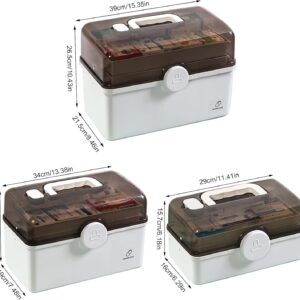 Caja para medicamentos, botiquín casero, caja de medicamentos, caja de almacena...
