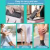 Masajeador de Pies Eléctrico, Masajeador pies con Tecnología EMS para Circulación y 6 Modos, 20 Niveles de Intensidad Ajustable para Alivio del Dolor Masajeador de pies para la relajación muscular - Image 7