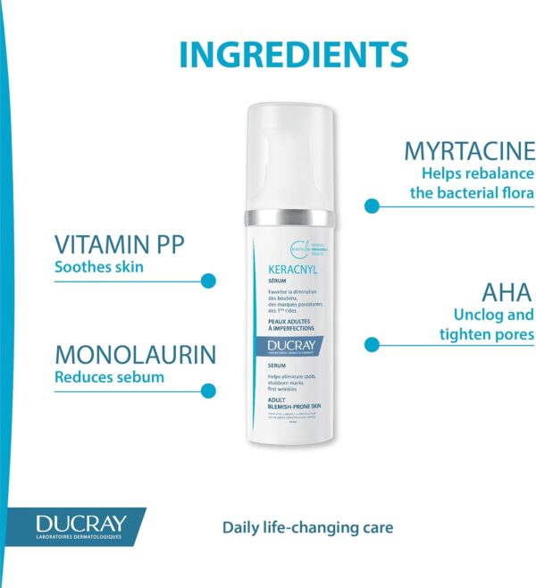 Ducray- Keracnyl Sérum, 30 ml - Image 2
