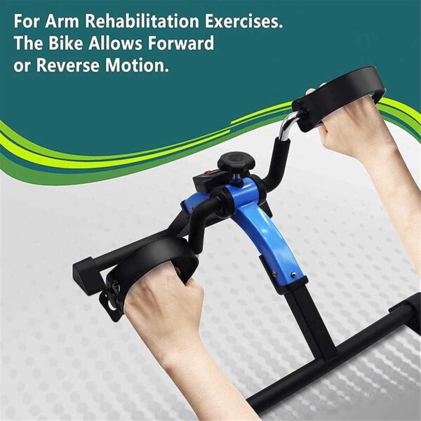 LUNEZY Entrenador De Mediana Edad Y Ancianos, Bicicletas Estáticas para Uso Doméstico Bicicleta De Fitness Multifunción Extraíble Smart Count Table Knob Regulador De Resistencia Dispositi - Image 2