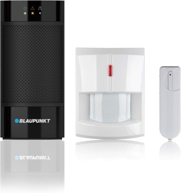 Blaupunkt Q3000 Kit de Alarma inalámbrica IP para casa, local, oficina. Sistema inteligente de seguridad sin cuotas. Antirrobos y okupas. Incluye panel de control, sensor para puertas y ventanas DC-S4, detector PIR de movimiento IR-S4. Recibe alertas en tu móvil. Funciones de domótica configurables. Fácil de instalar DIY - Image 9