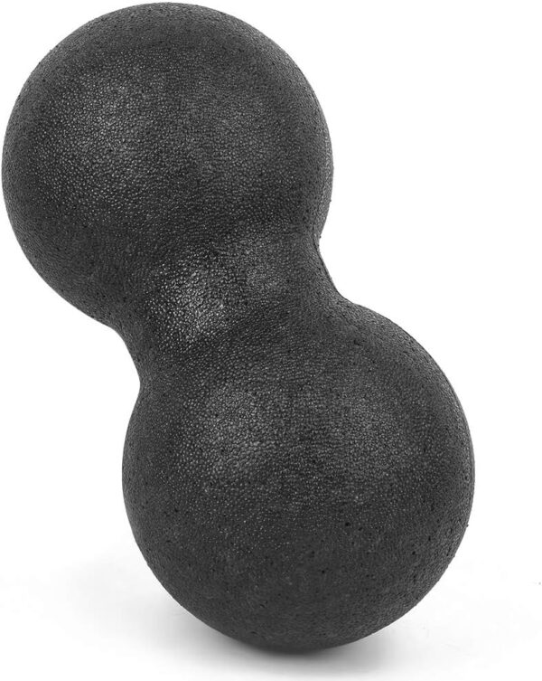 Natudeco Bola De Masaje De Yoga Bola De Masaje De Cacahuete Bola De Masaje Doble Rodillo Masaje Multizona Músculos Relajantes Equipo De Masaje para Atletas Y Entusiastas del Yoga(Black) - Image 7