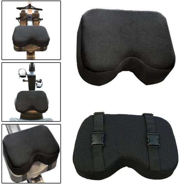Cojín De Asiento De Máquina De Remo Engrosable Engrosar Cojín De Espuma De Memoria De Doble Densidad para Suministros De Oficina De Gimnasio - Image 6