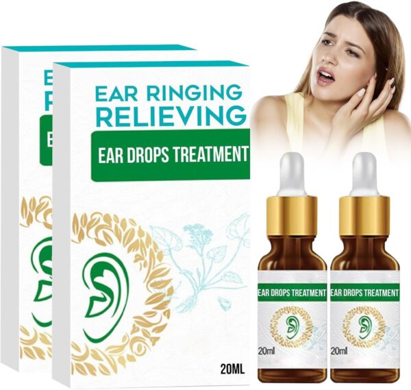 Ear Soothing Drops Calmante Del Oído, Gotas Para El Oído, Gotas Para El Oído Que Alivian La Obstrucción Del Oído Interno, Acúfenos, Molestias Del Oído