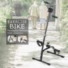 Sywlwxkq Bicicleta estática Ajustable Cuerpo Brazo Pierna Pedal Bicicleta estática Bicicleta de Interior Fitness Máquina de Terapia de Entrenamiento Corporal para Entrenamiento en casa/of - Image 3