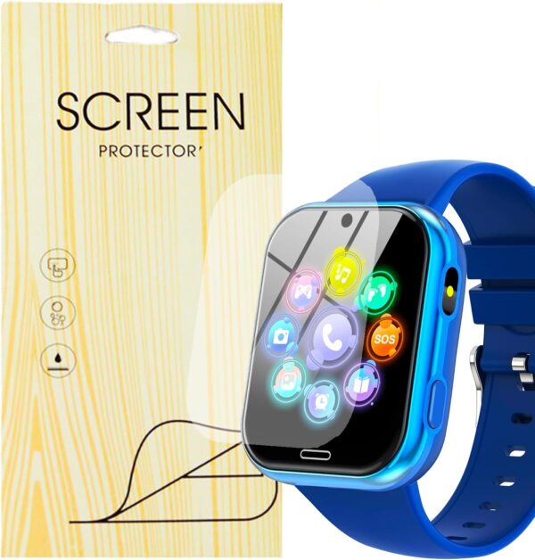 MBROS Compatible para [6 Pedazo Protector] Blando Protector Pantalla Compatible para Smartwatch Lylica Reloj Inteligente ‎X53 1,54" (6 Pedazo)