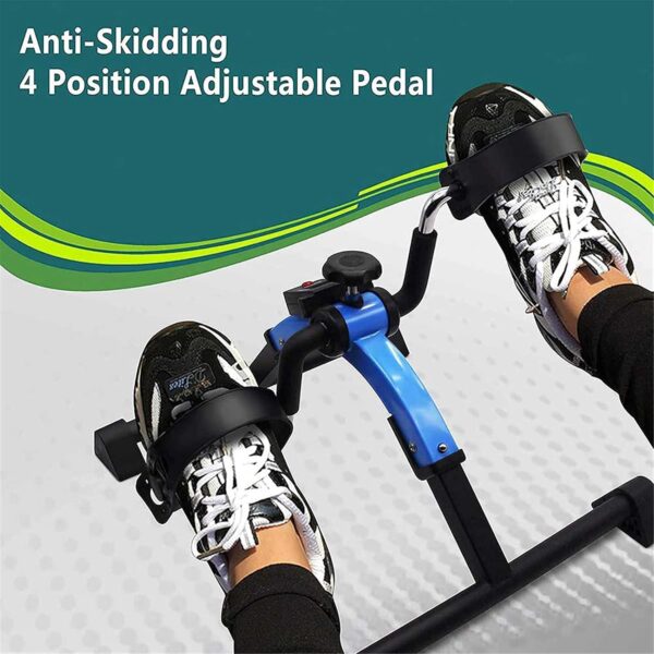 LUNEZY Entrenador De Mediana Edad Y Ancianos, Bicicletas Estáticas para Uso Doméstico Bicicleta De Fitness Multifunción Extraíble Smart Count Table Knob Regulador De Resistencia Dispositi - Image 5