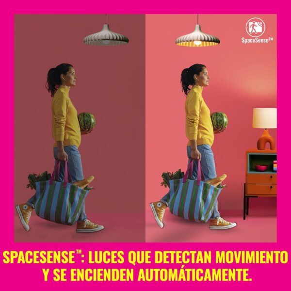 WiZ - Enchufe inteligente con medidor de consumo, Control inteligente a través de Voz/App, compatible con Alexa y Google Home y Tecnología SpaceSense - Image 4